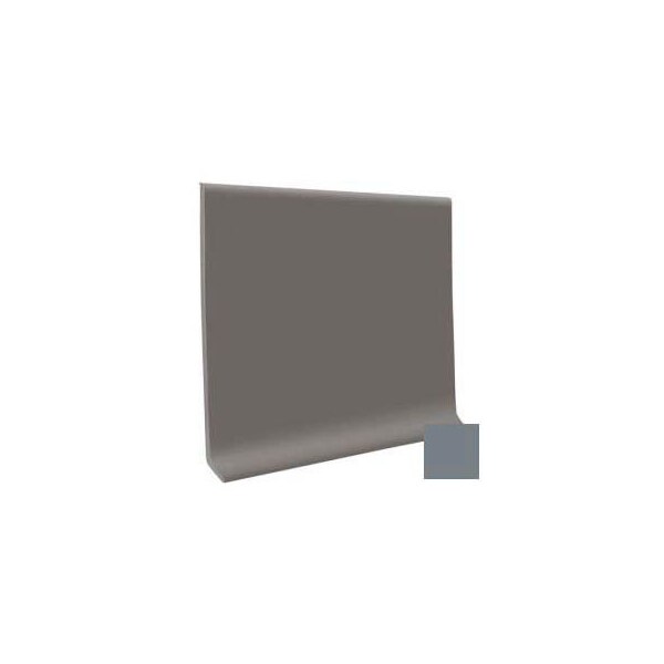 Roppe Cove Base Pinnacle Rubber 4inX1/8inX120' Coil - Dark Gray - C40CR3P150