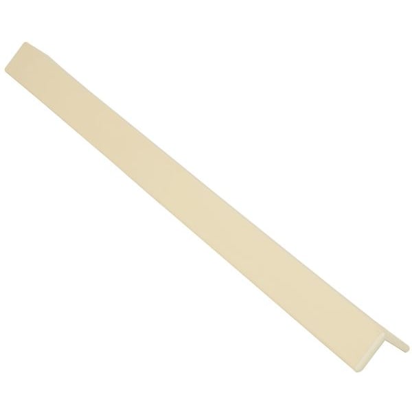 Zoro Select Corner Guard, Beige, 3"W X 48"H - PVC-A-3-BG