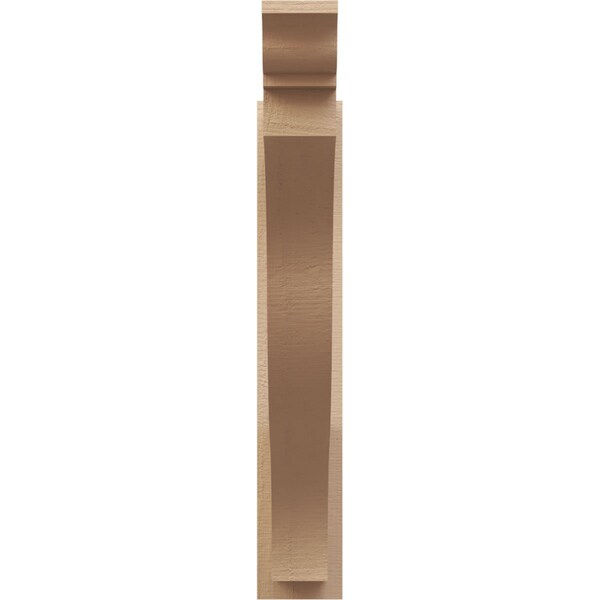 Ekena Millwork 5 1/2-in W x 32-in D x 32-in H Funston Trad Rough Cedar Woodgrain TimberThane Outlooker, Primed Tan - OUTUR055X32X32FST04RCPR