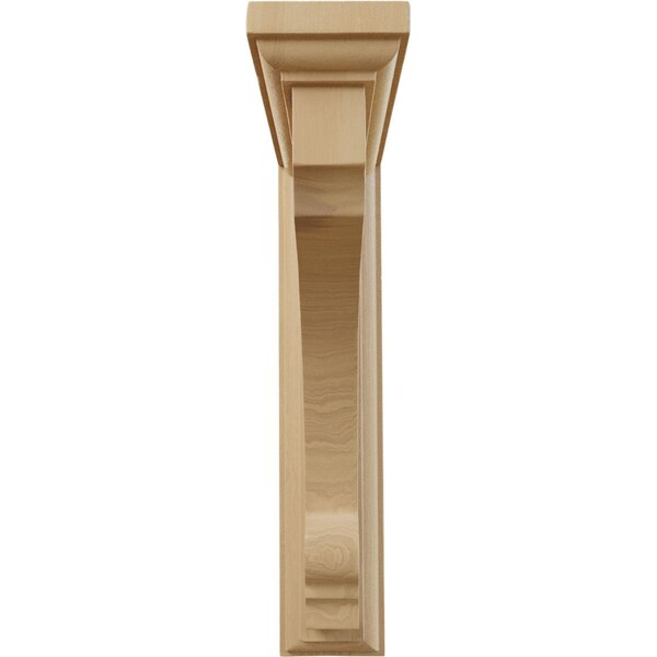 Ekena Millwork 2 1/2"W x 7"D x 10"H Large Thompson Wood Bracket, Cherry - BKTW02X07X10TMCH