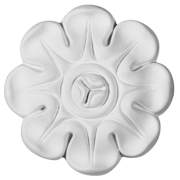 Ekena Millwork 4 1/8"W x 4 1/8"H x 5/8"P Helene Onlay - ONL04X04X01HE