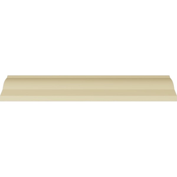 Ekena Millwork 2 3/4"H x 2 3/4"P x 4"F x 94 1/2"L Tristan Crown Moulding - MLD02X02X04TN