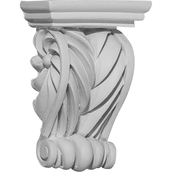 Ekena Millwork 2 5/8"W x 1 3/8"D x 3 5/8"H Alexandria Corbel - COR02X01X03AL