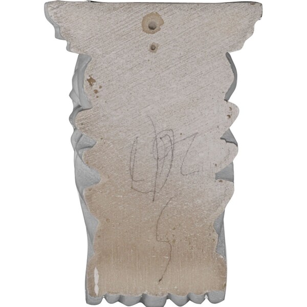 Ekena Millwork 2 5/8"W x 1 3/8"D x 3 5/8"H Alexandria Corbel - COR02X01X03AL