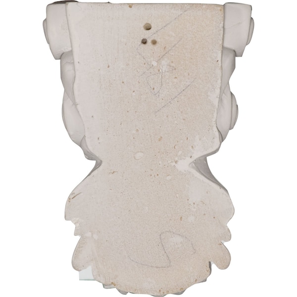 Ekena Millwork 3 7/8"W x 1 1/4"D x 5 1/4"H Scroll Leaf Corbel - COR03X01X05SC