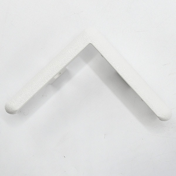 Acrovyn End Cap, White, PETG, 3 in Leg W - SM20CAP949N
