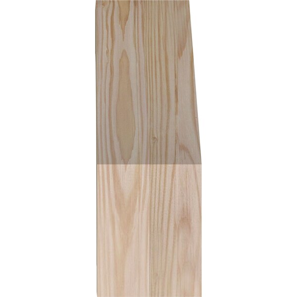 Ekena Millwork 4"W x 12"D x 12"H Imperial Rough Sawn Knee Brace, Douglas Fir - BRC04X12X12IMP00RDF