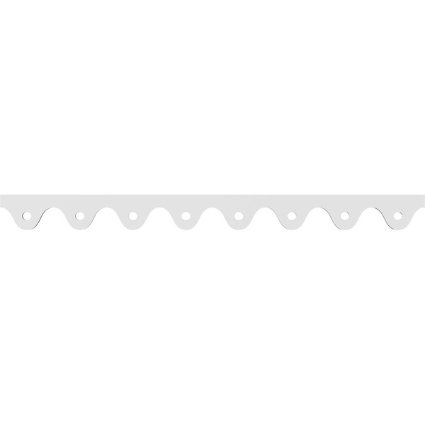 Ekena Millwork Havana Architectural Grade PVC Running Trim, 4"H x 5/8"P x 48"L - RUNP04X0625X48HAV