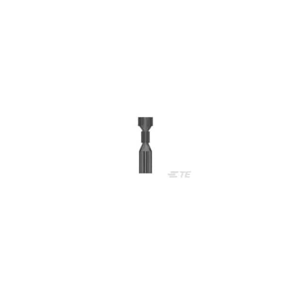Conector hembra FASTON .110 de TE Connectivity para cableado de calibres 22-18 AWG TPBR - 62094-1.
