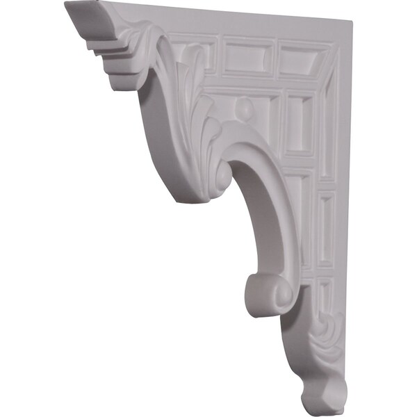 Ekena Millwork 9"W x 6 1/4"H x 5/8"D Nestor Stair Bracket, Left - SB09X07NS-L