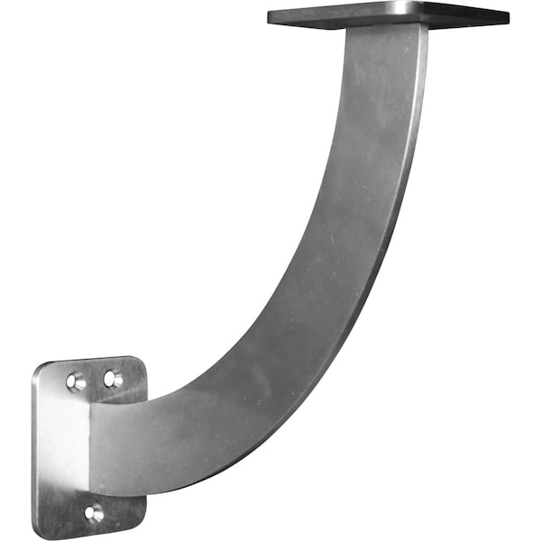 Osborne Wood Products 11 x 3 x 11 Legacy Countertop Bracket in Stainless Steel - 8905STS