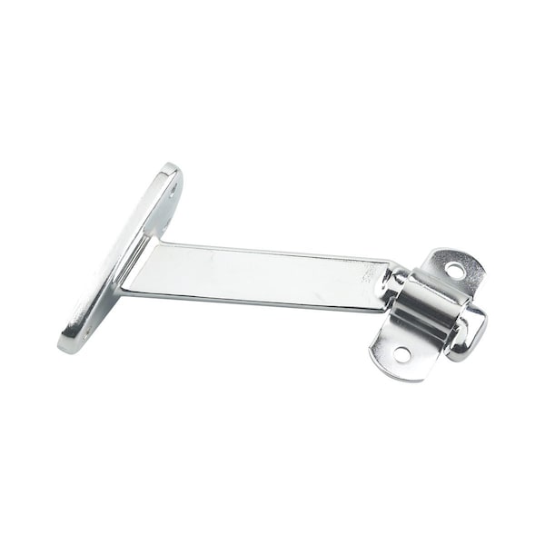 Onward 4 116inch 103 mm HeavyDuty Handrail Bracket, Chrome - 2284CV