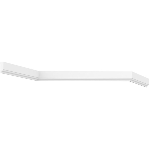 Ekena Millwork WM947 - 1 1/4"H x 3/8"P x 96"L Door Stop Moulding, PVC - WM947X96SWPV
