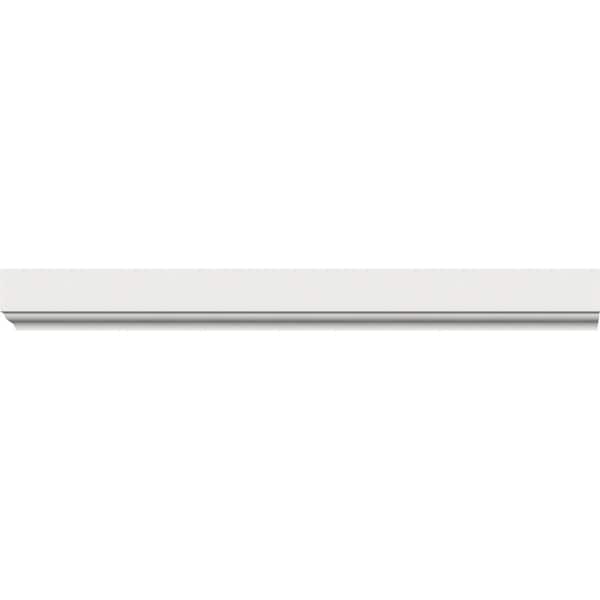 Ekena Millwork WM947 - 1 1/4"H x 3/8"P x 96"L Door Stop Moulding, PVC - WM947X96SWPV
