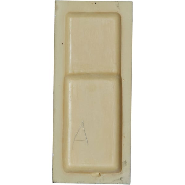 Ekena Millwork Plinth Block, Polyurethane, 9-1/8 in H, 3-3/4 in W - PB03X09X01AR