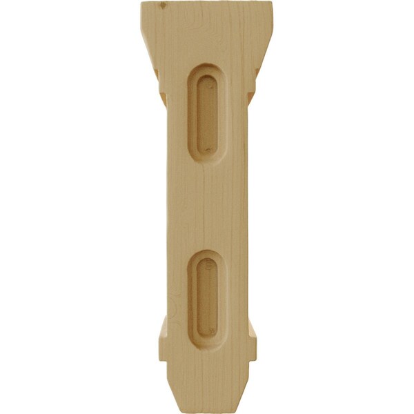 Ekena Millwork 2 1/4"W x 5"D x 7"H Stockport Bracket, Alder - BKT02X05X07STAL