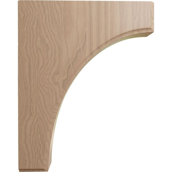 Ekena Millwork 1 3/4"W x 8"D x 10"H Clarksville Bracket, Mahogany - BKTW02X08X10CVGM