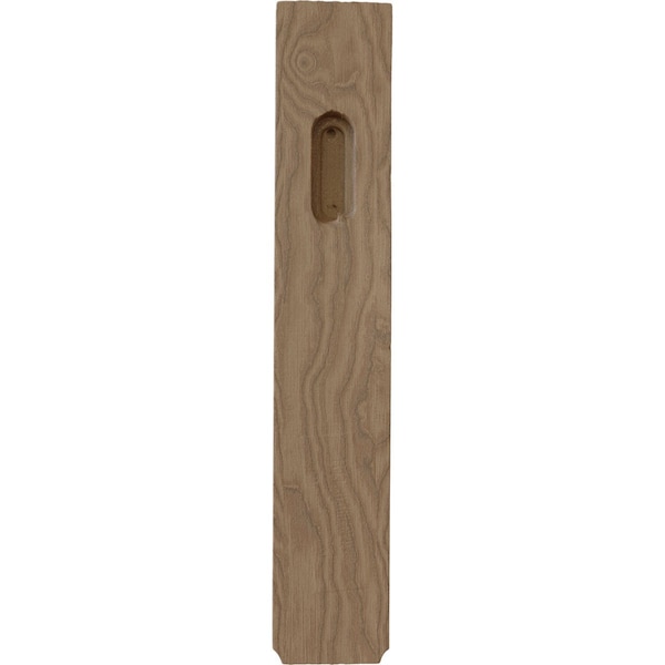 Ekena Millwork 1 3/4"W x 8"D x 10"H Clarksville Bracket, Mahogany - BKTW02X08X10CVGM