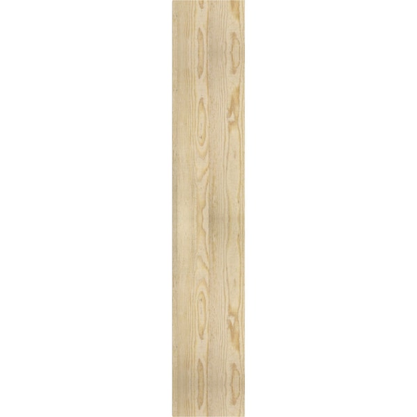 Ekena Millwork Thorton Block Rough Sawn Outlooker, Douglas Fir, 8"W x 38"D x 46"H - OUT08X38X46THR05RDF