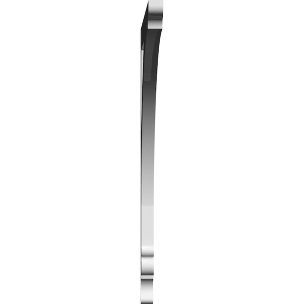 Ekena Millwork Legacy Architectural Grade PVC Bracket, 5/8"W X 14"D X 14"H - BKTP01X14X14LE