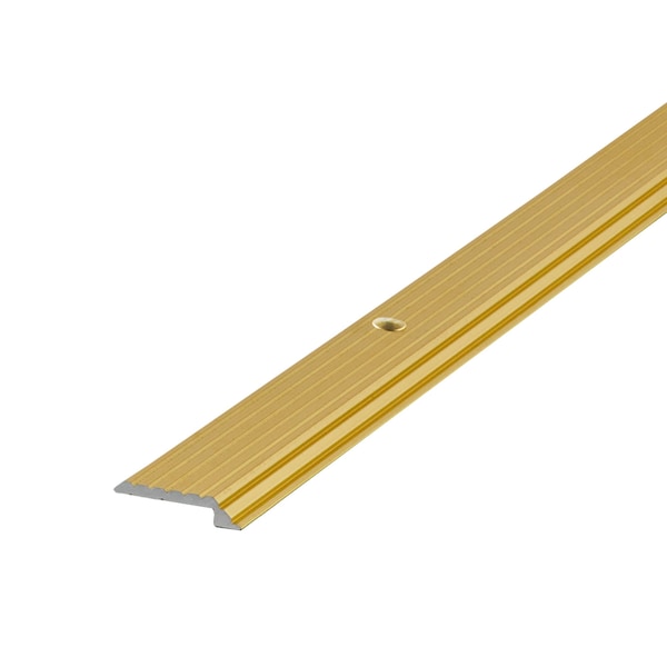 M-D Building Products 36 In. Satin Brass Aluminum Tile Edging w/ Screw Nails - 79038