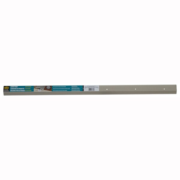 M-D Building Products Aluminum, Pewter, 36 in L, 2 in W - 43858