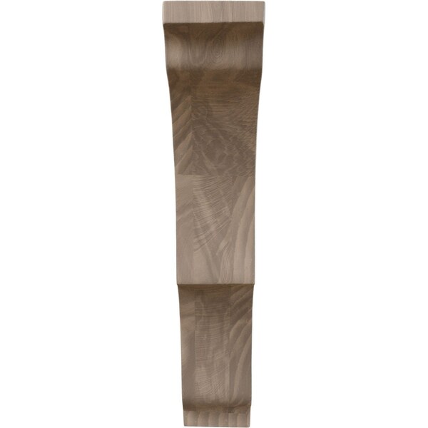 Ekena Millwork 1 3/4"W x 6 1/2"D x 9"H Small Avila Wood Bracket, Walnut - BKTW01X06X09AVWA