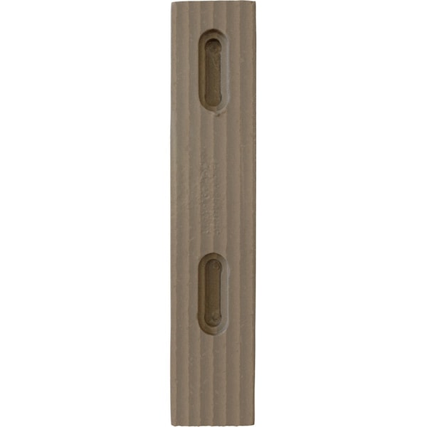 Ekena Millwork 1 3/4"W x 6 1/2"D x 9"H Small Avila Wood Bracket, Walnut - BKTW01X06X09AVWA