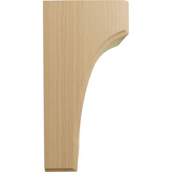 Ekena Millwork 3 1/2"W x 4"D x 8"H Clarksville Bracket, Cherry - BKTW04X04X08CVCH