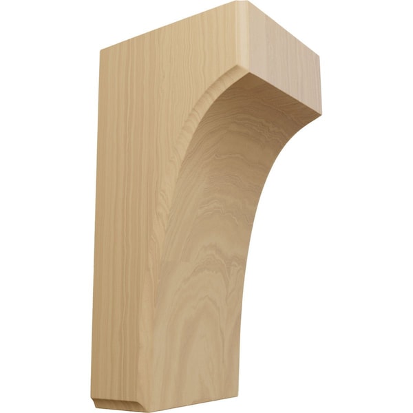 Ekena Millwork 3 1/2"W x 4"D x 8"H Clarksville Bracket, Cherry - BKTW04X04X08CVCH