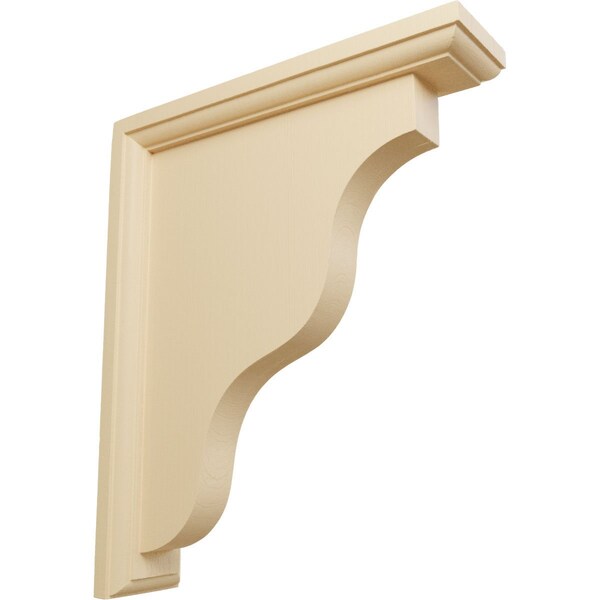 Ekena Millwork 2 1/4"W x 9"D x 11"H Hamilton Traditional Bracket, Maple - BKT02X09X11HAMA