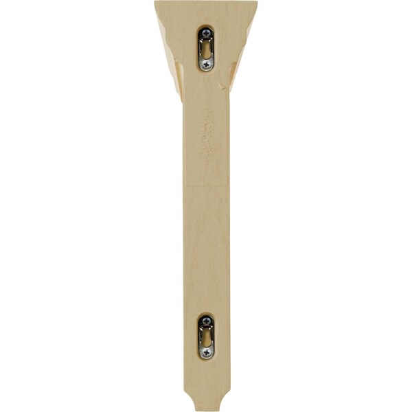 Ekena Millwork 3 1/2"W x 7 1/2"D x 14"H Extra Large Rojas Wood Corbel, Maple - CORW03X07X14RJMA