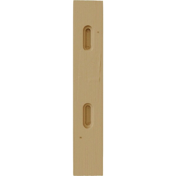 Ekena Millwork 2 1/2"W x 8"D x 12"H Extra Large Thompson Wood Bracket, Alder - BKTW02X08X12TMAL