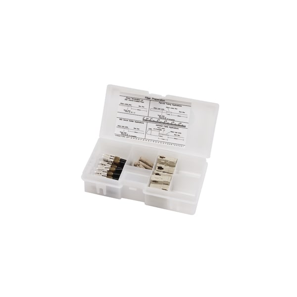 Conector UNICAM de 62.5/125 de Corning con casquillo de cerámica, paquete de 25 - 95-000-40-Z