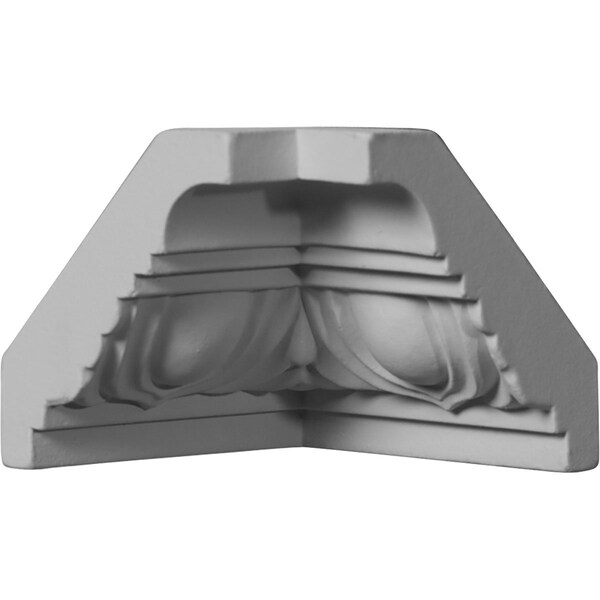 Ekena Millwork 2 1/8"P x 2 1/8"H Inside Corner Moulding (matches moulding MLD02X02X03EG) - MIC02X02EG