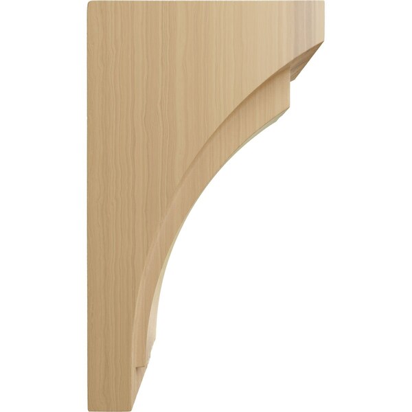 Ekena Millwork 4"W x 5 3/4"D x 10"H Medium Felix Wood Corbel, Cherry - CORW04X05X10FECH