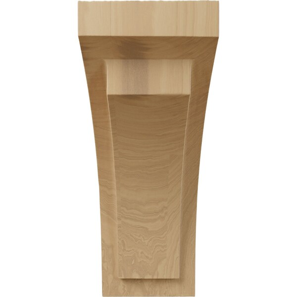 Ekena Millwork 4"W x 5 3/4"D x 10"H Medium Felix Wood Corbel, Cherry - CORW04X05X10FECH