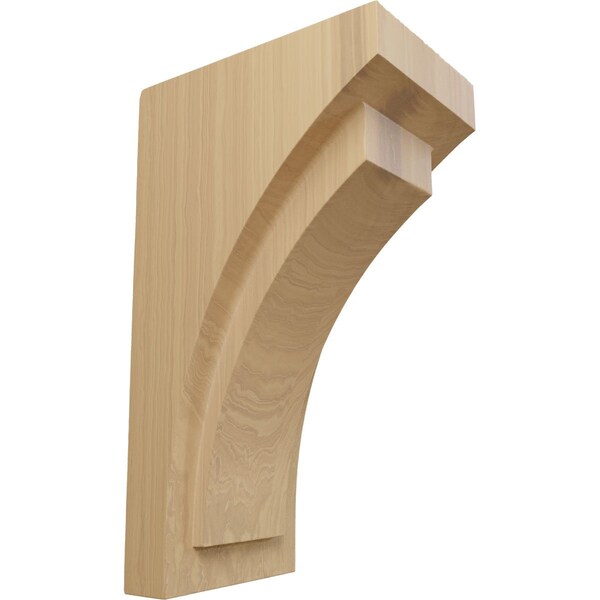 Ekena Millwork 4"W x 5 3/4"D x 10"H Medium Felix Wood Corbel, Cherry - CORW04X05X10FECH