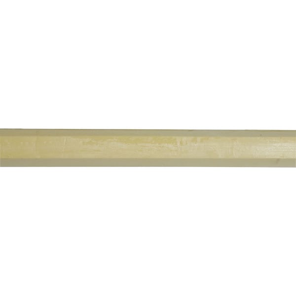 Ekena Millwork SAMPLE - 2 1/4"H x 2 3/8"P x 3 1/4"F x 12"L, (1/2" Repeat) Edinburgh Roped Crown Moulding - SAMPLE-MLD02X02X03ED