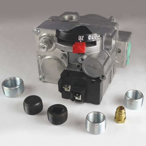 Robertshaw Gas Valve, 1/2", 24V, Natural Gas, Pilot - 720-050
