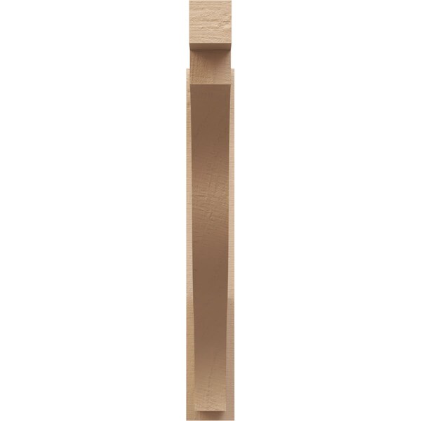 Ekena Millwork 5 1/2-in W x 40-in D x 40-in H Funston Block Rough Cedar Woodgrain TimberThane Outlooker, Primed Tan - OUTUR055X40X40FST44RCPR