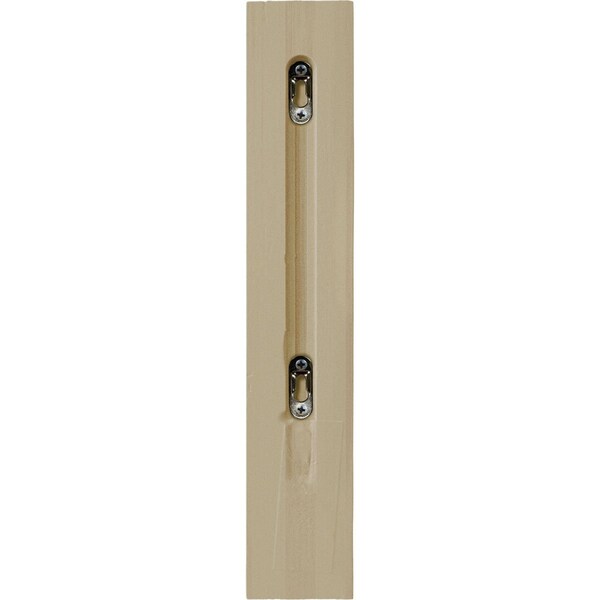 Ekena Millwork 2 1/2"W x 8"D x 14"H Large Rockport Wood Corbel, Rubberwood - CORW03X08X14RKRW