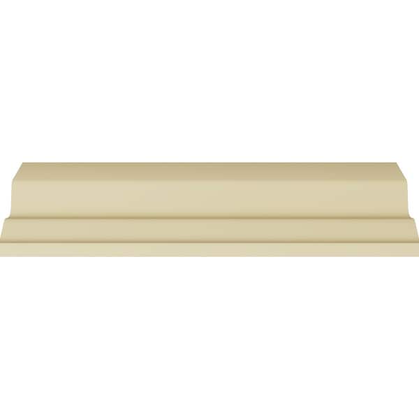 Ekena Millwork 4 1/4"H x 4 1/8"P x 5 1/4"F x 94 1/2"L Eris Dentil Crown Moulding - MLD04X04X05ER