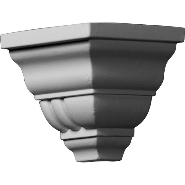 Ekena Millwork 2 3/4"P x 3 1/8"H Outside Corner Moulding (matches moulding MLD03X02X04GO) - MOC02X03GO