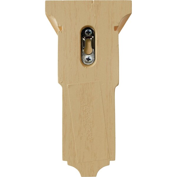 Ekena Millwork 4"W x 4 3/4"D x 8"H Small Reyes Wood Corbel, Maple - CORW04X04X08RYMA