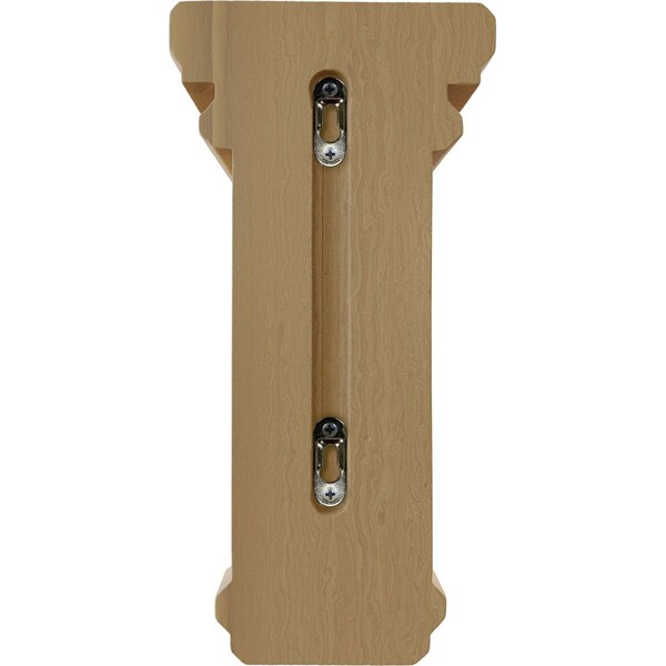 Ekena Millwork 6"W x 6 3/4"D x 12"H Large Woodruff Wood Corbel, Cherry - CORW06X06X12WFCH