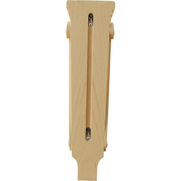 Ekena Millwork 6 1/4"W x 3"D x 22"H Large Acanthus Pilaster Corbel, Maple - CORW06X03X22PAMA