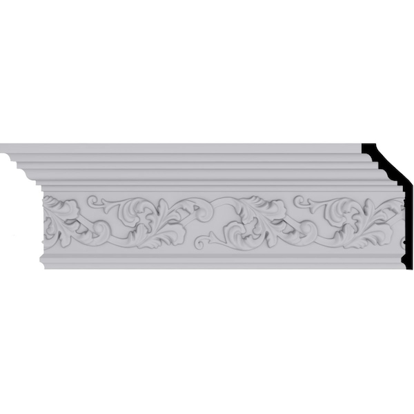 Ekena Millwork 5 1/2"H x 2 1/4"P x 6"F x 94 1/2"L Richmond Crown Moulding - MLD05X02X06RI