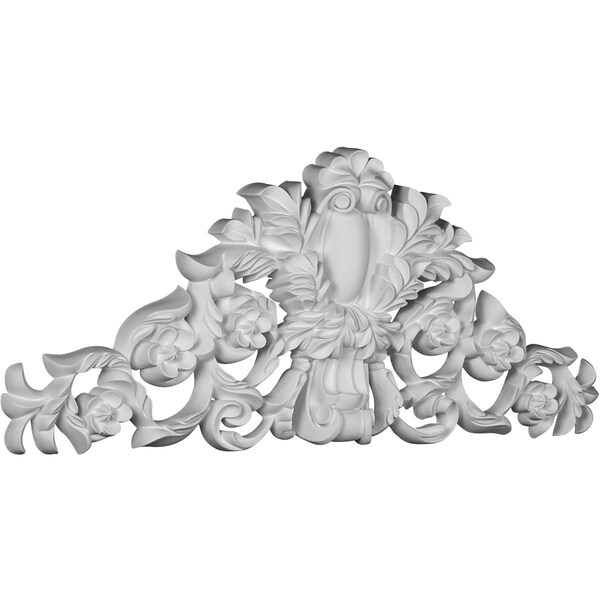 Ekena Millwork 36 1/4"W x 15 1/4"H x 2 3/4"P Gladstone Onlay - ONL36X15X03GL