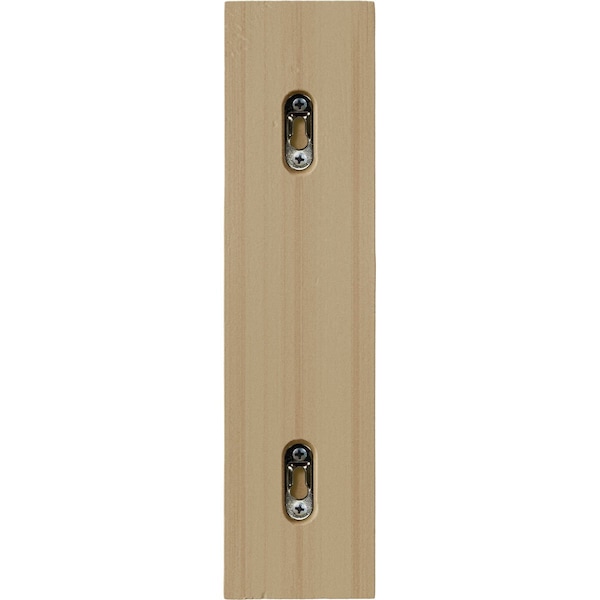 Ekena Millwork 3"W x 7 1/2"D x 12"H Extra Large Lawson Wood Corbel, Rubberwood - CORW03X07X12LWRW